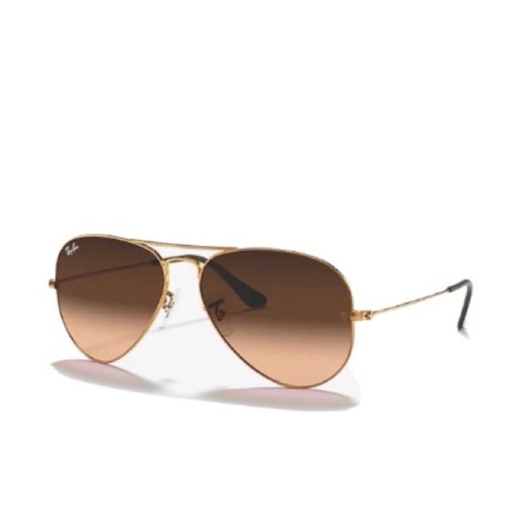 Ray-Ban Aviator Sunglasses Gold Frame Classic Pilot Unisex Shades One Size